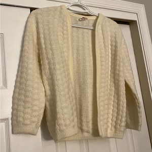 Vintage cream cardigan